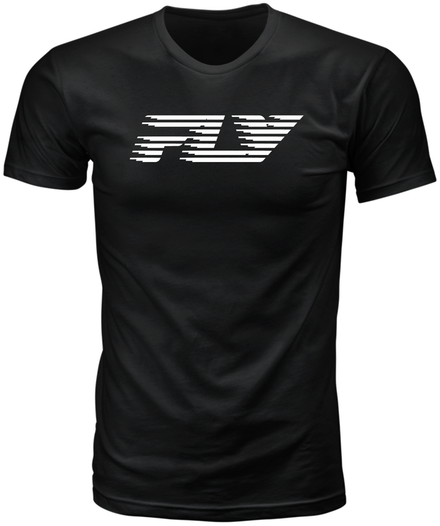Fly Racing - Fly Fast Tee Black Sm - 354-0400S
