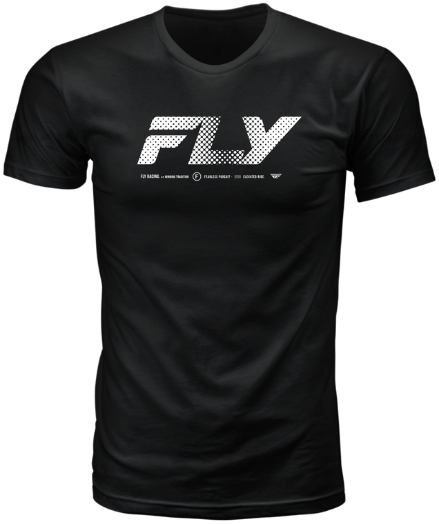 Fly Racing - Fly Worldwide Tee Black Sm - 354-0406S