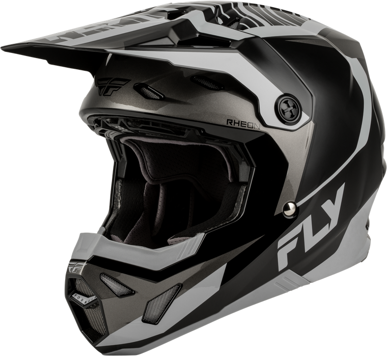 Fly Racing - Formula Cp Charge Helmet Black/grey/light Grey Md - 73-0060M