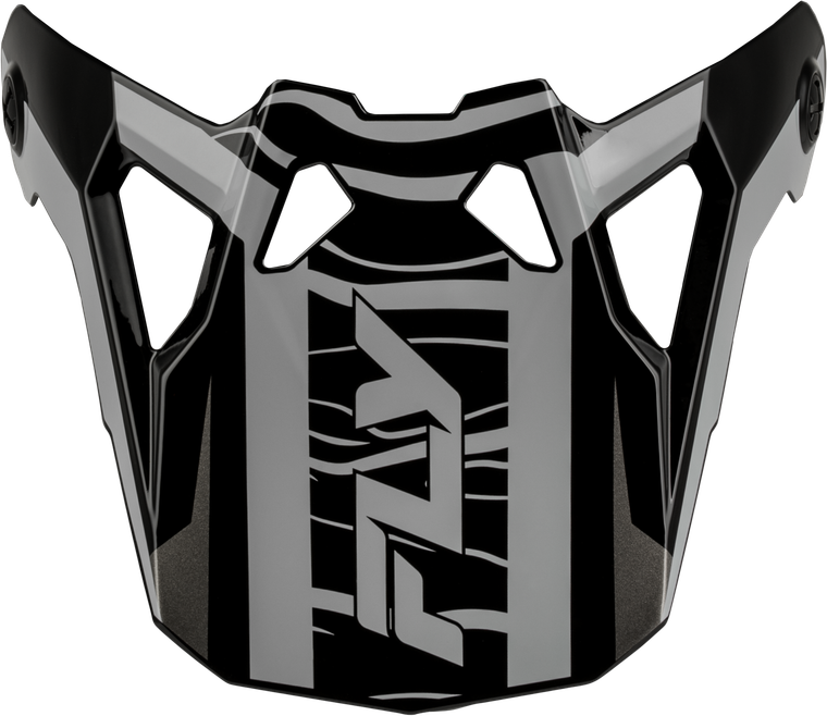 Fly Racing - Formula Cp Charge Visor Black/grey/light Grey Yl-lg - 73-0060VS