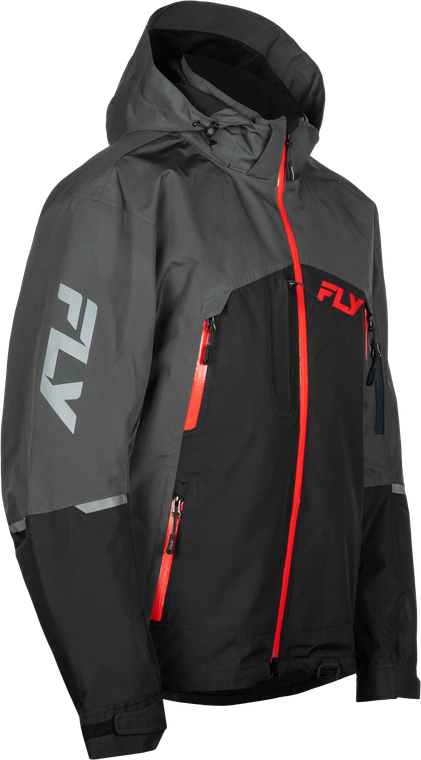 Fly Racing - Incline Jacket Grey/black Md - 470-4108M