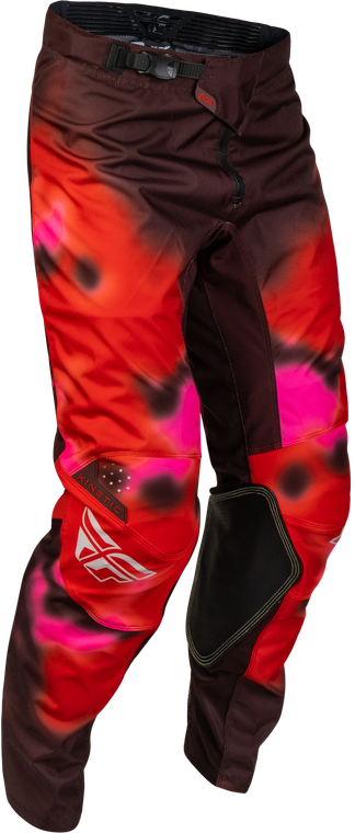 Fly Racing - Kinetic Blur Pants Red/maroon Sz 38 - 380-43238