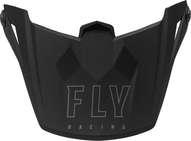 Fly Racing - Kinetic Lite Helmet Visor Solid Matte Black - 73-3473V