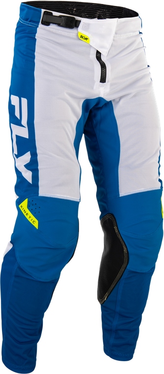 Fly Racing - Kinetic Mesh Pants Blue/white/hi-vis Sz 34 - 380-32434