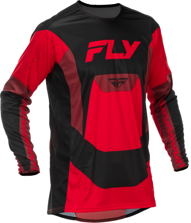 Fly Racing - Lite Jersey Black/red Lg - 379-721L