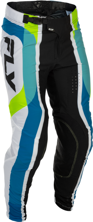 Fly Racing - Lite Le Current Pants White/lime/blue Sz 38 - 379-73538