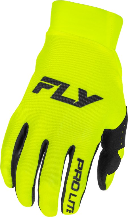 Fly Racing - Pro Lite Gloves Hi-vis/black Md - 379-046M