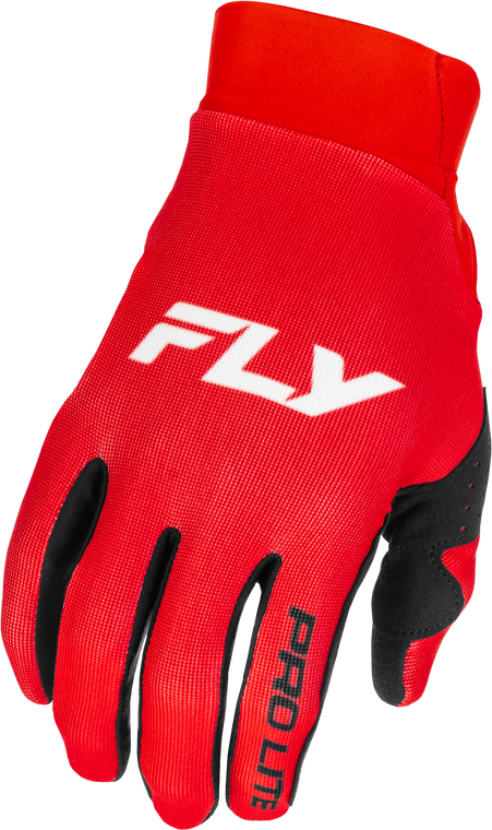 Fly Racing - Pro Lite Gloves Red/white 2x - 379-0442X