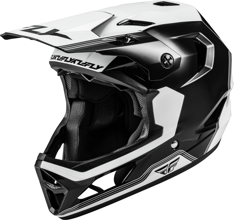 Fly Racing - Rayce Repeat Bicycle Helmet Black/white Lg - 73-3620L