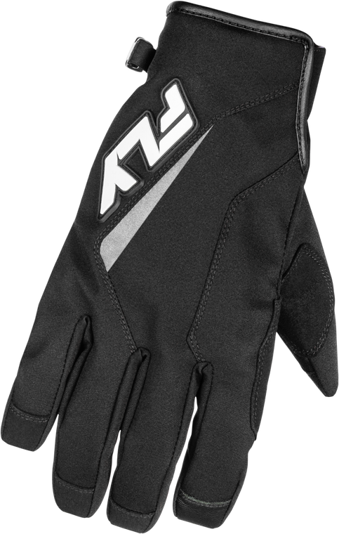 Fly Racing - Title Gloves Black/white 2x - 371-0542X