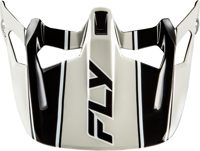 Fly Racing - Werx-r Carbon Flow Visor Black/grey - 73-9230V