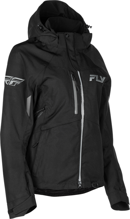 Fly Racing - Women's Carbon Jacket Black/grey Xs - 470-5210XS