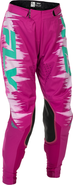 Fly Racing - Women's Lite Pants Pink/turquoise Sz 07/08 - 379-63207