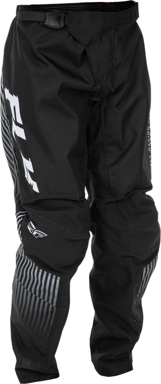 Fly Racing - Youth F-16 Pants Black/white Sz 22 - 379-23022