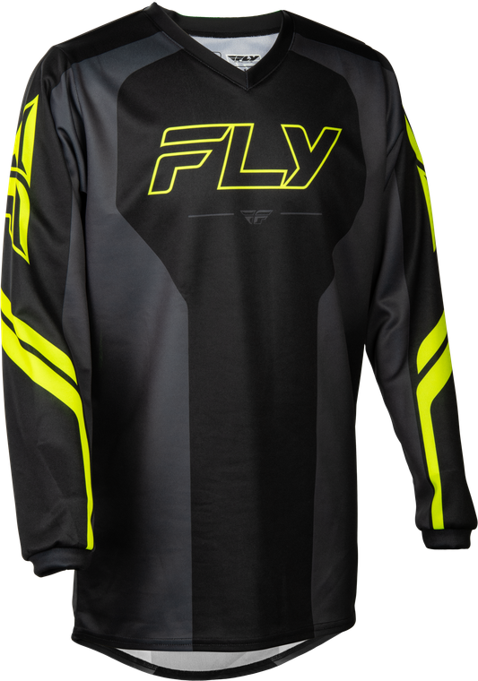 Fly Racing - Youth F-16 Raze Jersey Black/grey Yxl - 380-220YXL