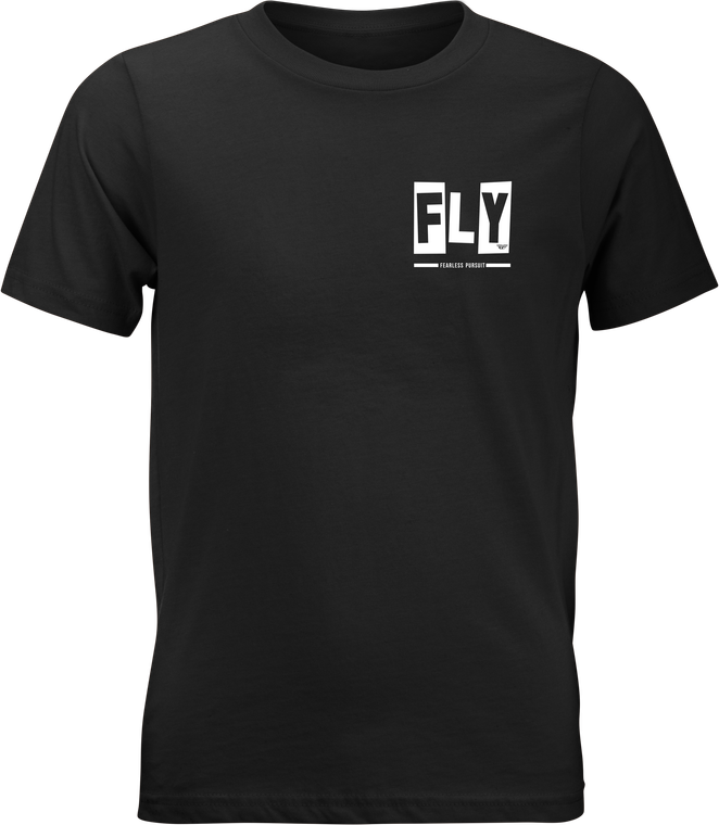 Fly Racing - Youth Fly Punk Tee Black Yl - 354-0416YL