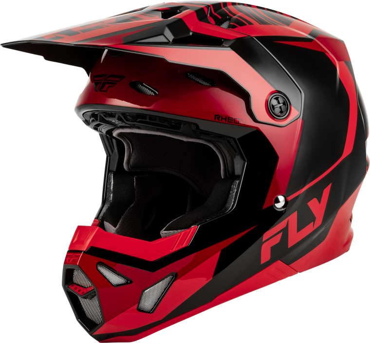 Fly Racing - Youth Formula Cp Charge Helmet Black/red Yl - 73-0061YL