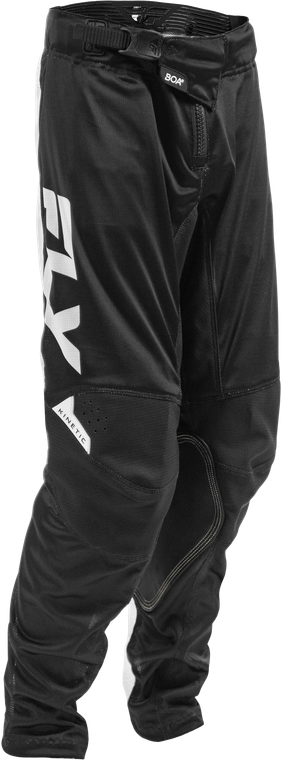Fly Racing - Youth Kinetic Mesh Pants Black/white Sz 22 - 380-34022