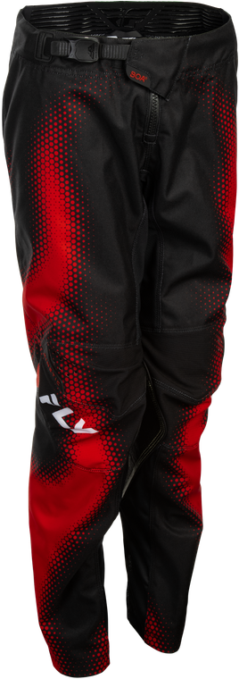 Fly Racing - Youth Kinetic Torch Pants Black/red/white Sz 20 - 380-53620