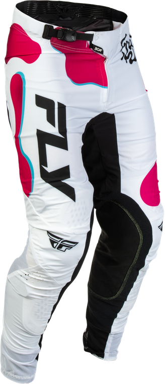 Fly Racing - Youth Lite Vibe Pants White/pink/blue Sz 26 - 380-73426