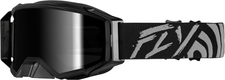 Fly Racing - Zone Elite Goggle Grey/black W/dark Smoke Hydrophoc Lens - 37-5518