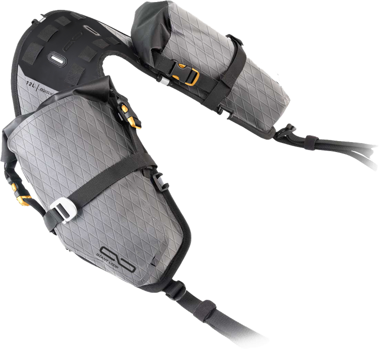 Giant Loop - Mojavi Saddlebags 12l Grey - MSB25-RT-G