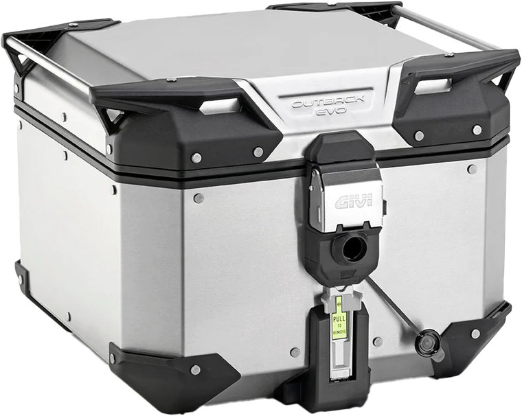 Givi - Outback Evo Smart Top Case 42l Silver - OBKEV42A