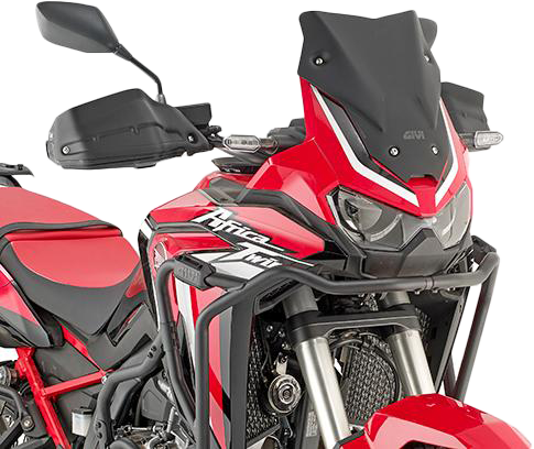 Givi - Windshield Specific Sports Low Black Hon - D1179BO