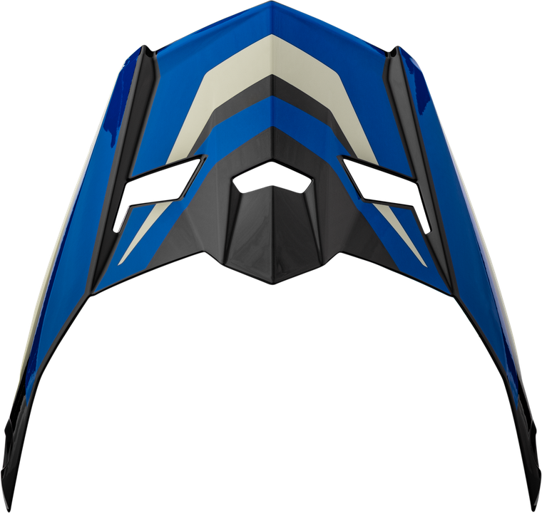 Gmax - Mx-46 Cyclus Visor Black/blue Md-2x - G046948