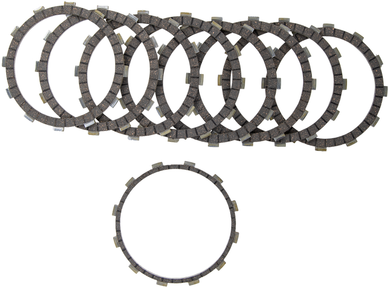 Harddrive - Organic Clutch Friction Plates Set - HD7008