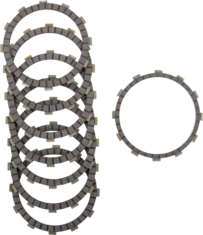Harddrive - Organic Clutch Friction Plates Set For Indian - HD7001