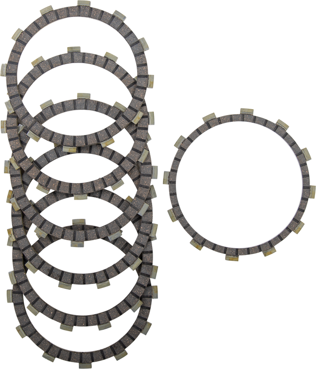 Harddrive - Organic Clutch Friction Plates Set For Indian - HD7003