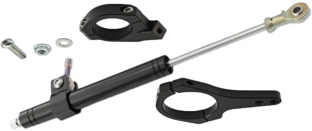 Harddrive - Steering Damper Kit Black 20-25 Fxlrs - 81033
