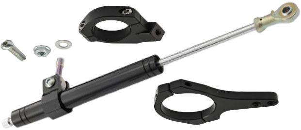 Harddrive - Steering Damper Kit Black 20-25 Fxlrst - 81243