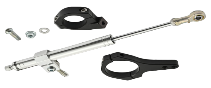 Harddrive - Steering Damper Kit Polished 20-25 Fxlrst - 81242