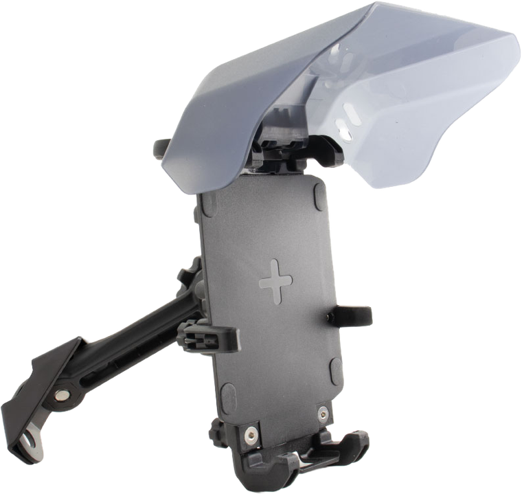 Koso - Armor Charger Phone Mount W/visor Black - QR005000