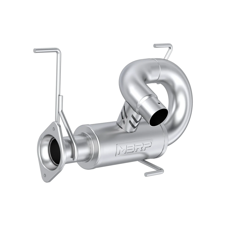 Mbrp - Single Slip-on System W/ 5" Performance Muffler Chrome - AT-9543PT