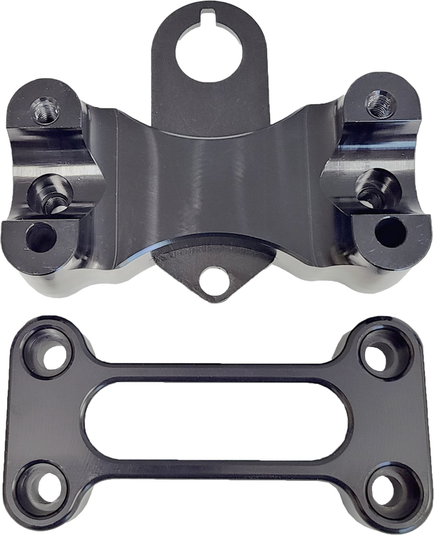Modquad - 1-1/8" Hb Adaptor Raptor 700 Fits All Raptor 700 Stk Stems - PHAT-700BLK