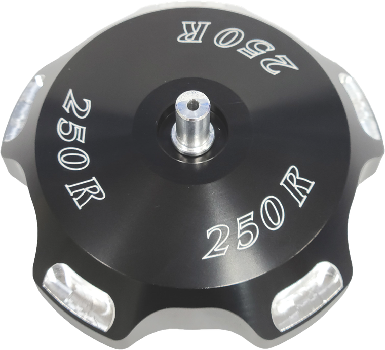 Modquad - Gas Cap 250r  Logo  Blk 88-89 - GC2-250R-BLK