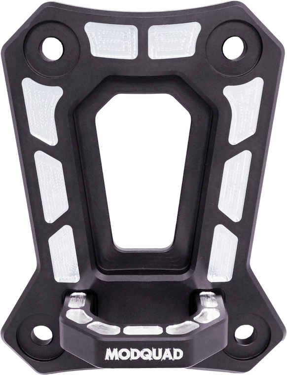 Modquad - Rear Diff Plate With Hook - RZR-RDH-PRO-R-BLK