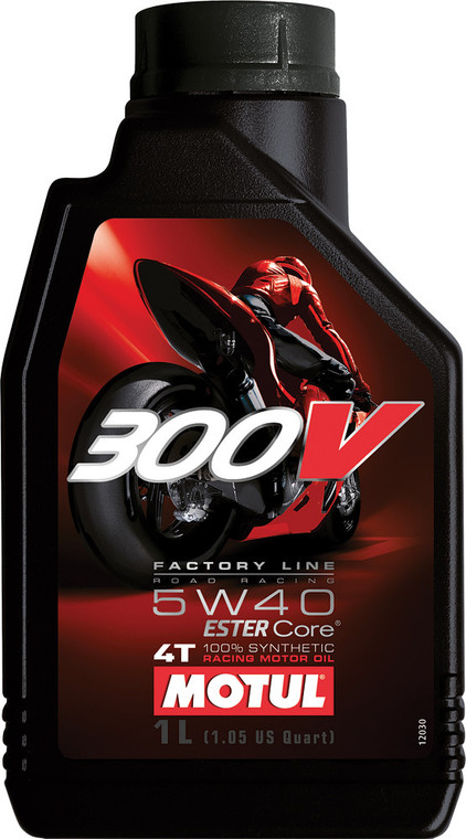 Motul - 300v Competition Synthetic Oil 4t 5w40 1l 12/case - 104112