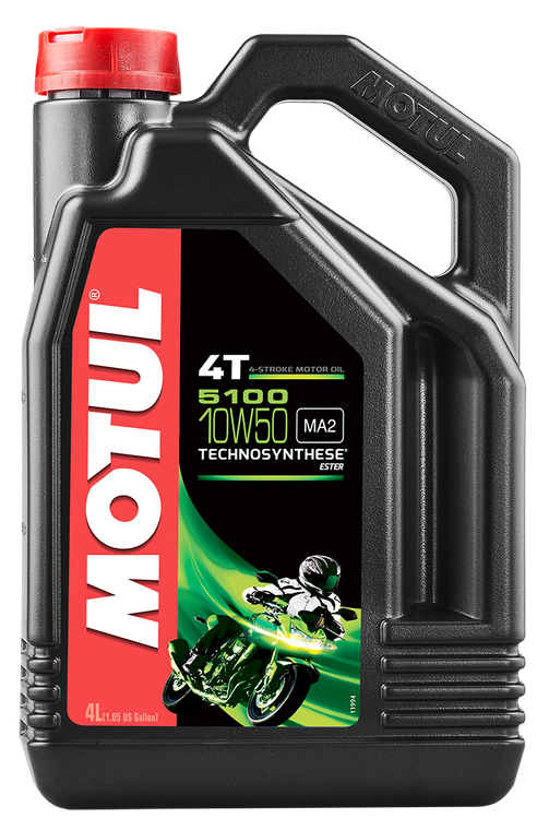 Motul - 5100 Ester Oil 4t 10w50 4l 41/case - 104076