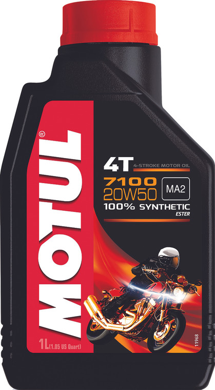 Motul - 7100 Synthetic Oil 20w50 1l 12/case - 104103