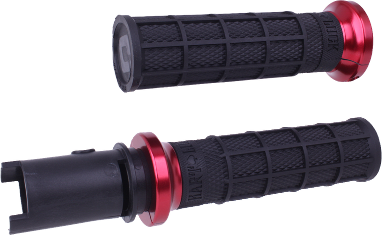 Odi - Lock-on Hart-luck Full-waffle Black/red Cvo `23-24 - V31HTC-BB-R