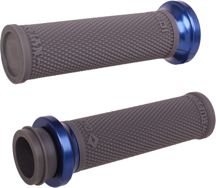 Odi - Rufian Grips Tbw 1" Graphite/blue - V30HTWH-U