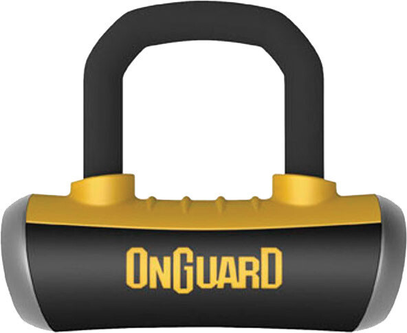 Onguard - Boxer 8046 Disc Lock With Disc Reminder Black/yellow - 45008046