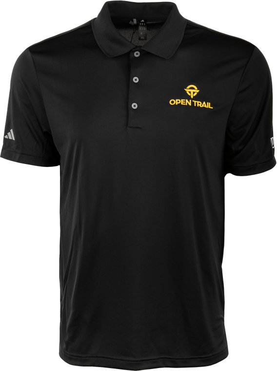 Open Trail - Open Trail Polo Black/yellow Sm - 99-7150S