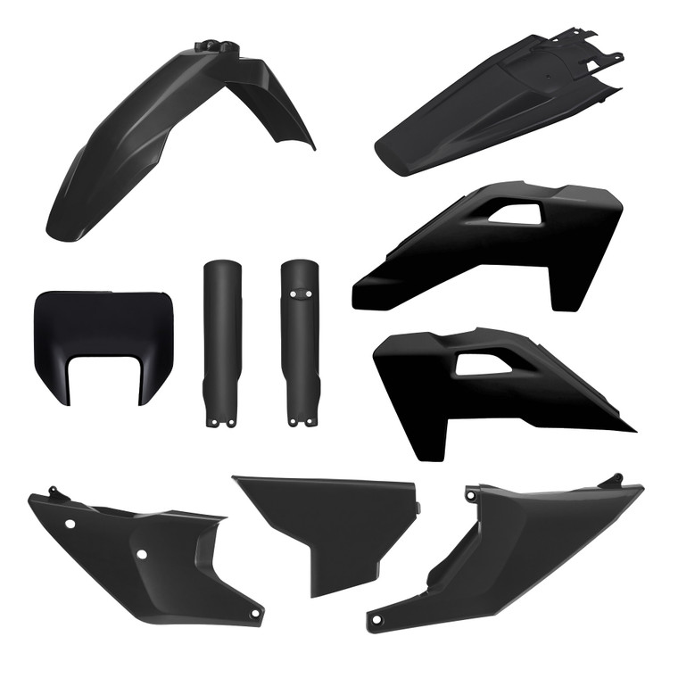 Polisport - Full Plastic Kit Black - 91662