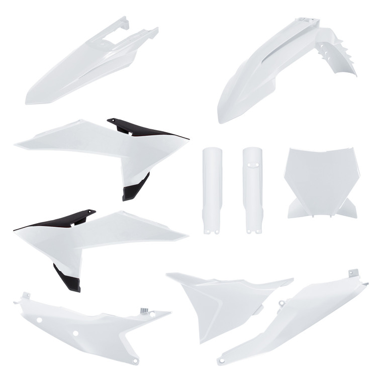 Polisport - Full Plastic Kit White - 91614