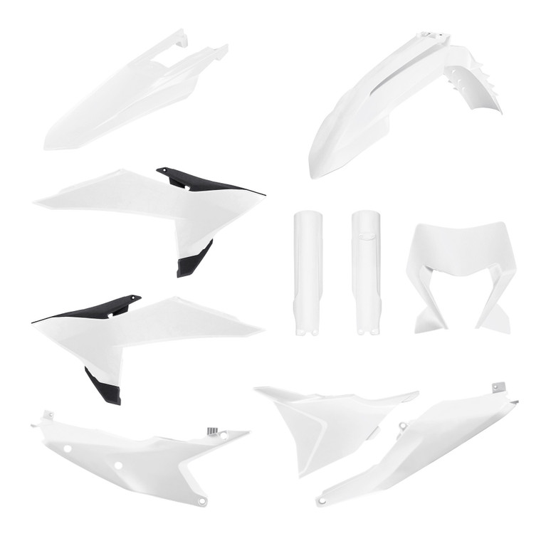 Polisport - Full Plastic Kit White - 91656